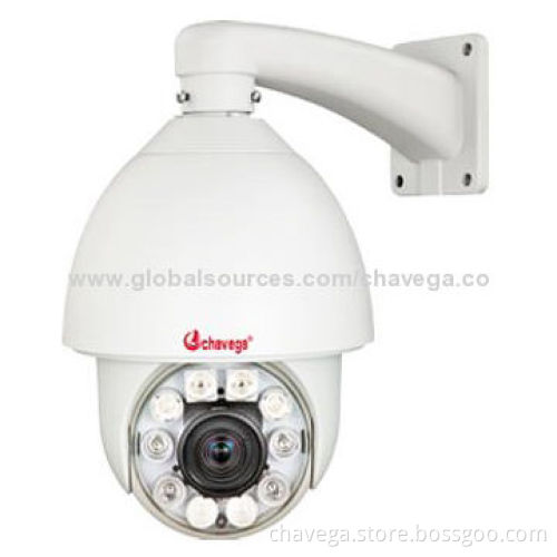 Intelligent IR Tracking High-speed PTZ Camera, 1/3" Sony CCD 70TVL, 27x Optical Focus, 80-120m IR